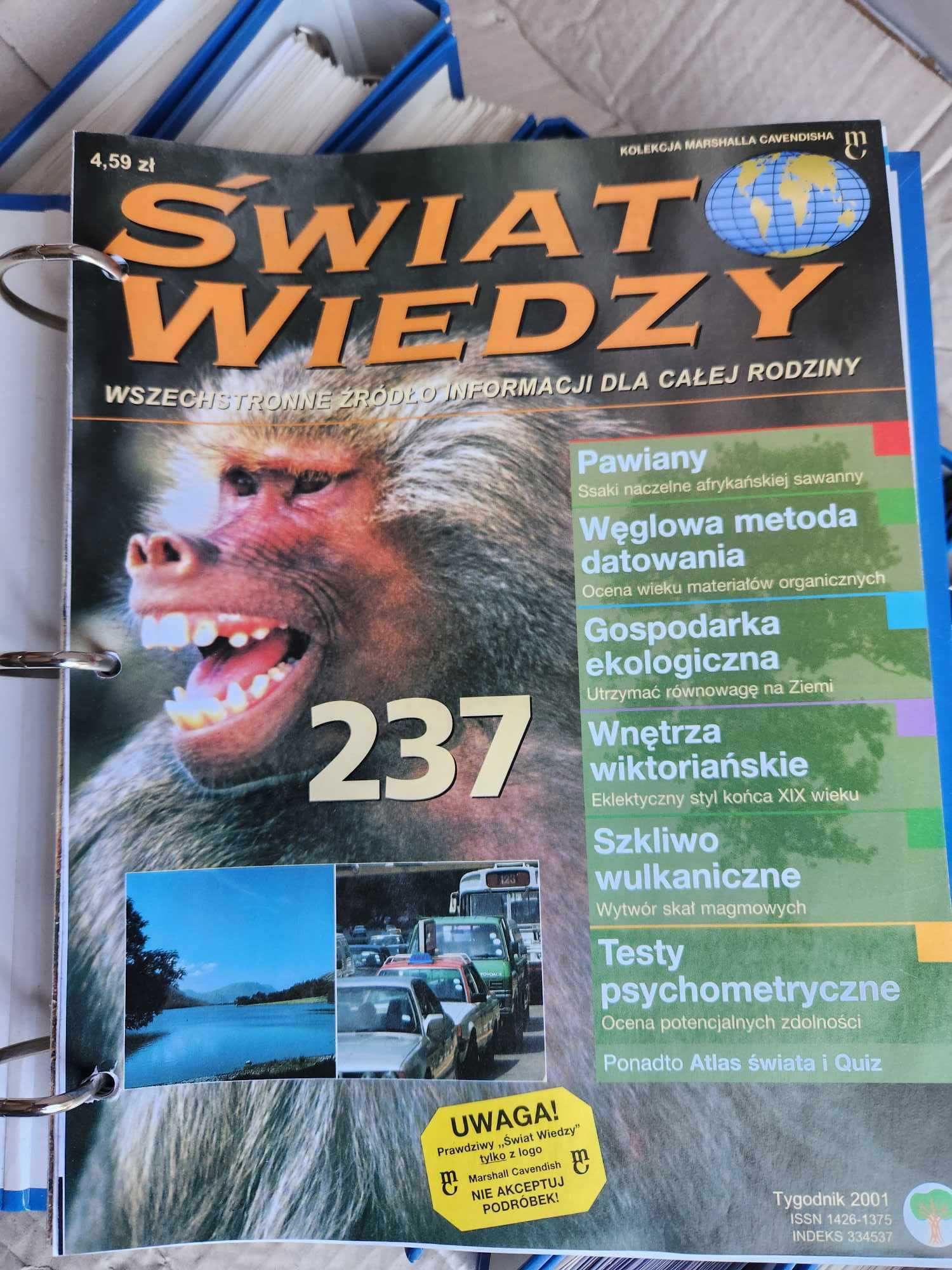 Świat Wiedzy Marshalla Cavendisha 11 segregatorów