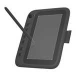 Ugee q6 tablet graficzny czarny A5 do komputera smartphona