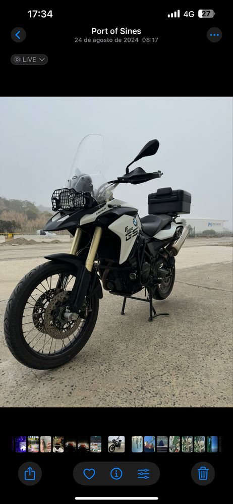 BMW GS 800 F 3 malas originais