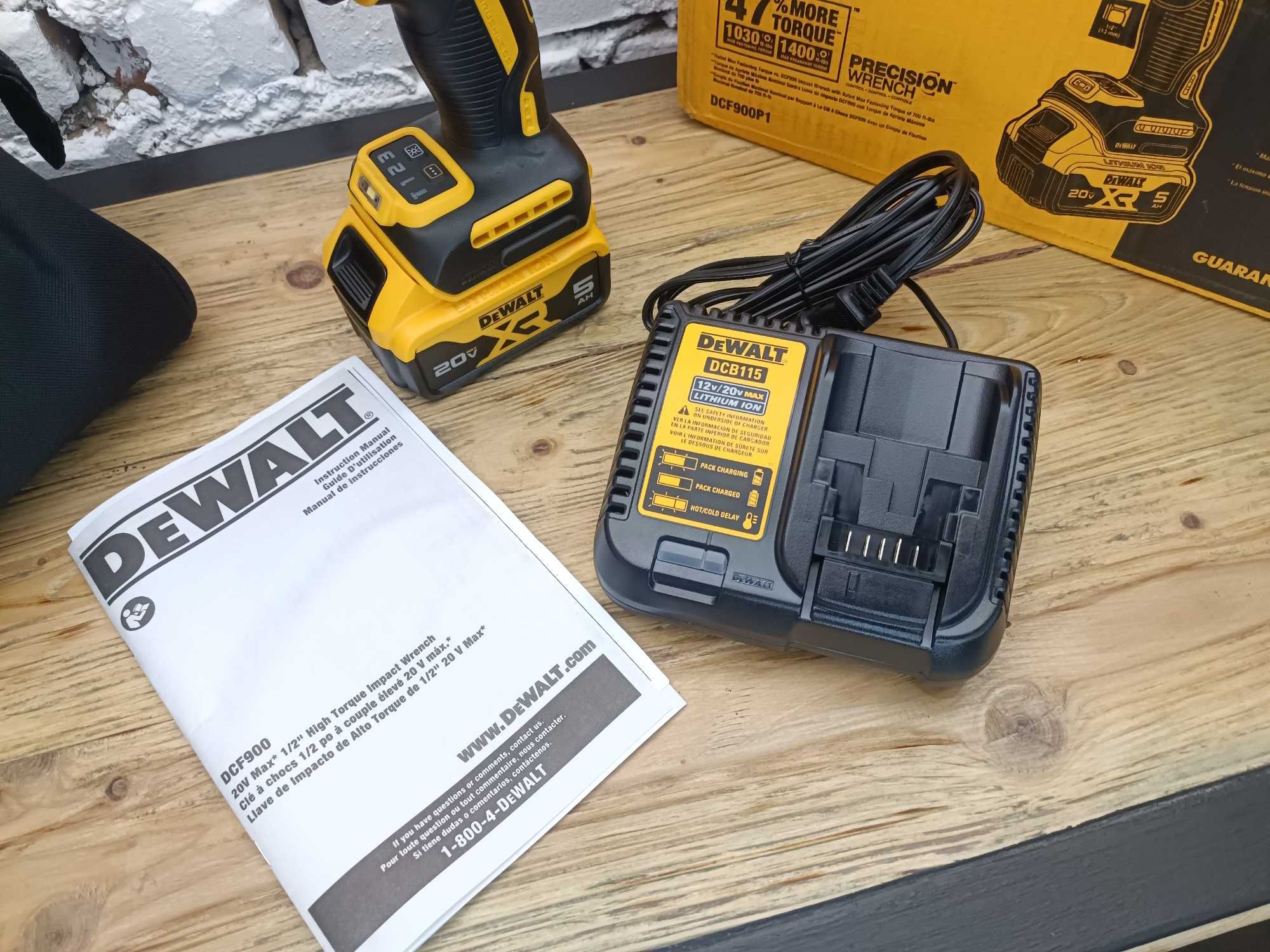 Гайковерт DeWALT 20V DCF900 DCF900P1 Made in Mexico з США