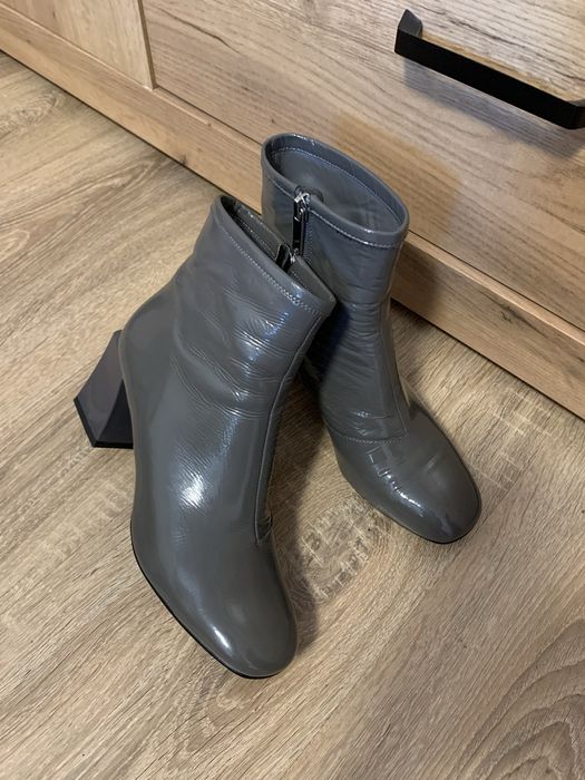 Черевички-ботильйони (37)натуральна шкіра лак