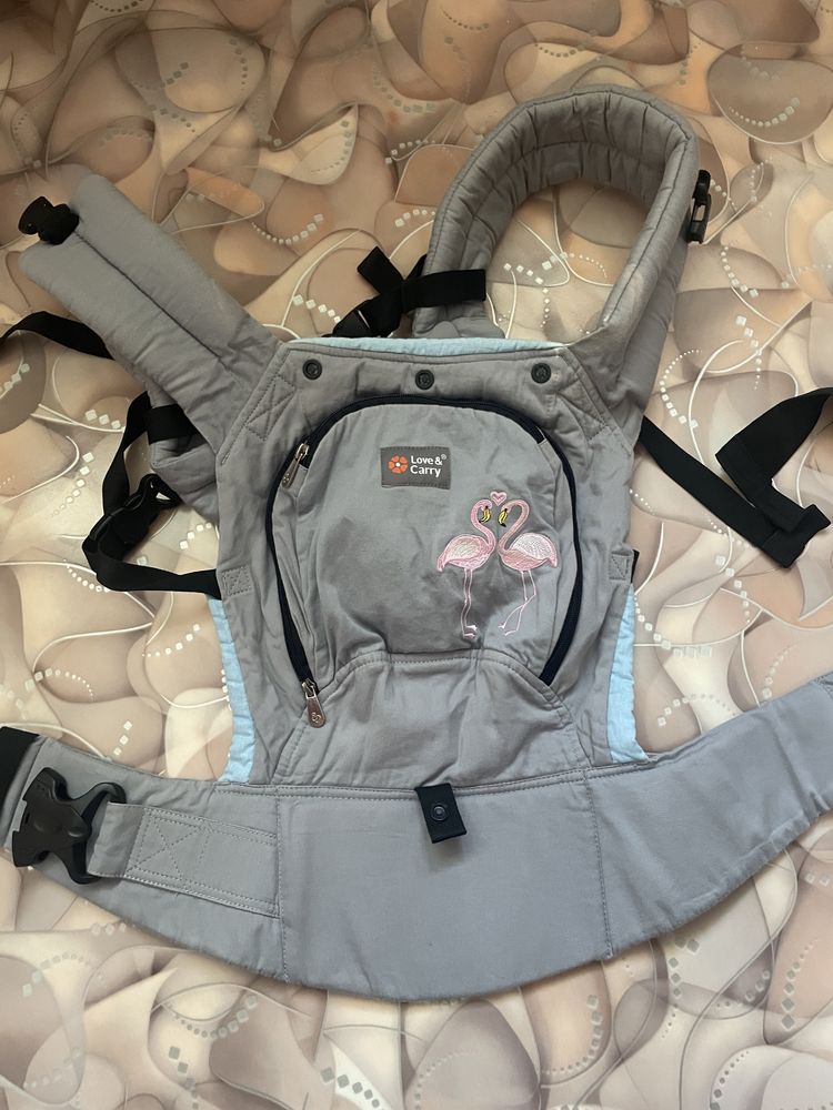 Слінг рюкзак пепеноска love carry air baby carrier