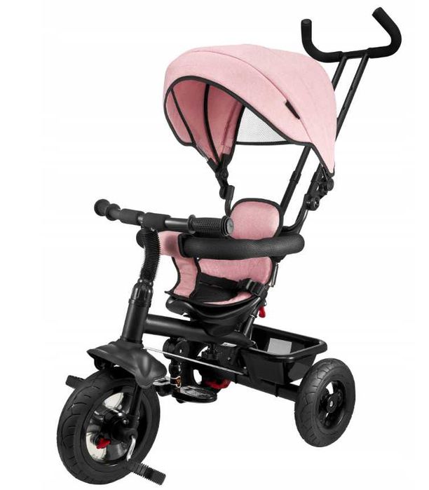 Obracany rowerek trójkołowy – wygodny pchacz dla malucha