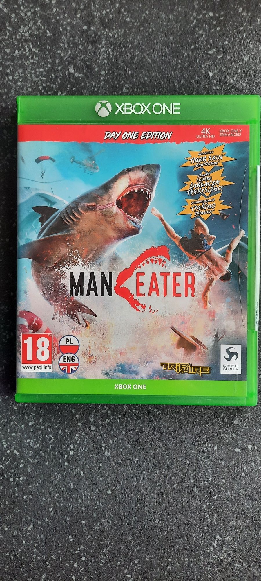 Man Eater xbox one wersja PL