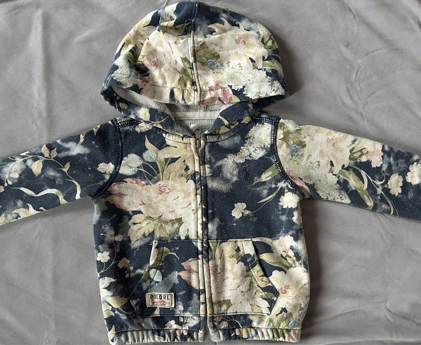 Rozpinana bluza w kwiaty Ralph Lauren 74
