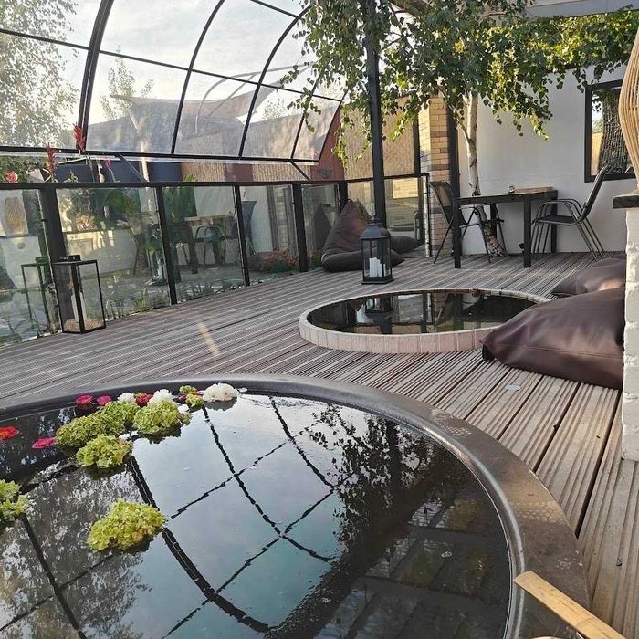 Чавунний чан для вашого відпочинку!