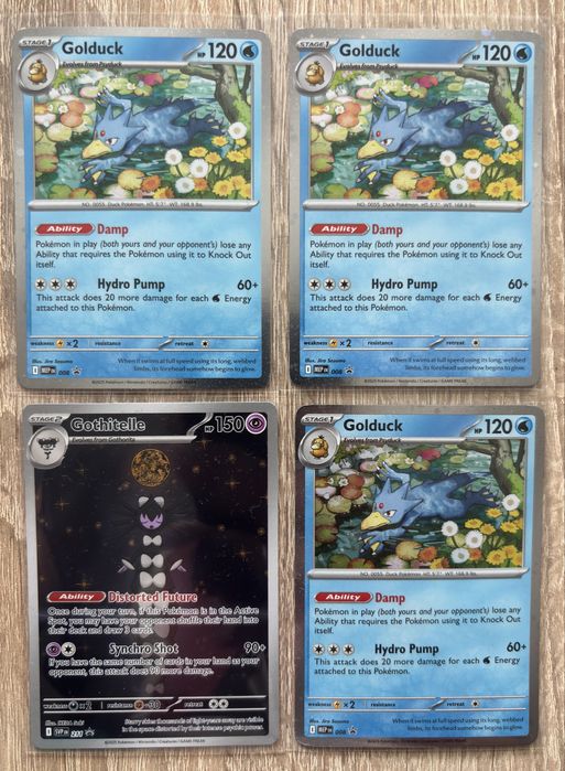 Karty Pokemon PROMO MEG BLK Golduck Gothitelle