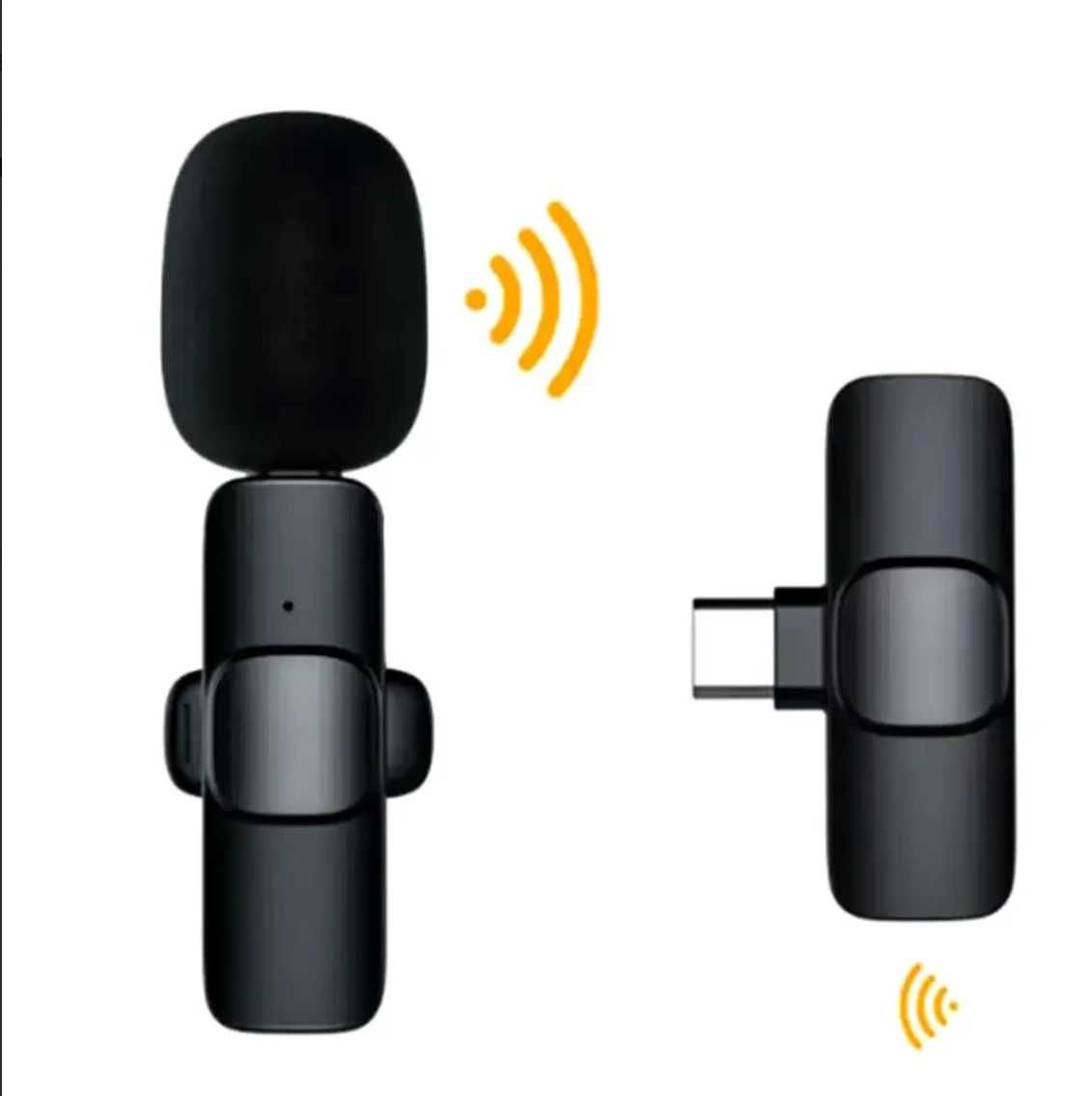 Портативный беспроводной петличный микрофон AND-1 Type-C