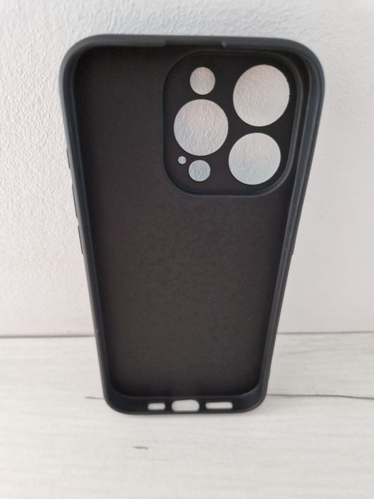 Back Case MATT do IPHONE 15 PRO Czarny