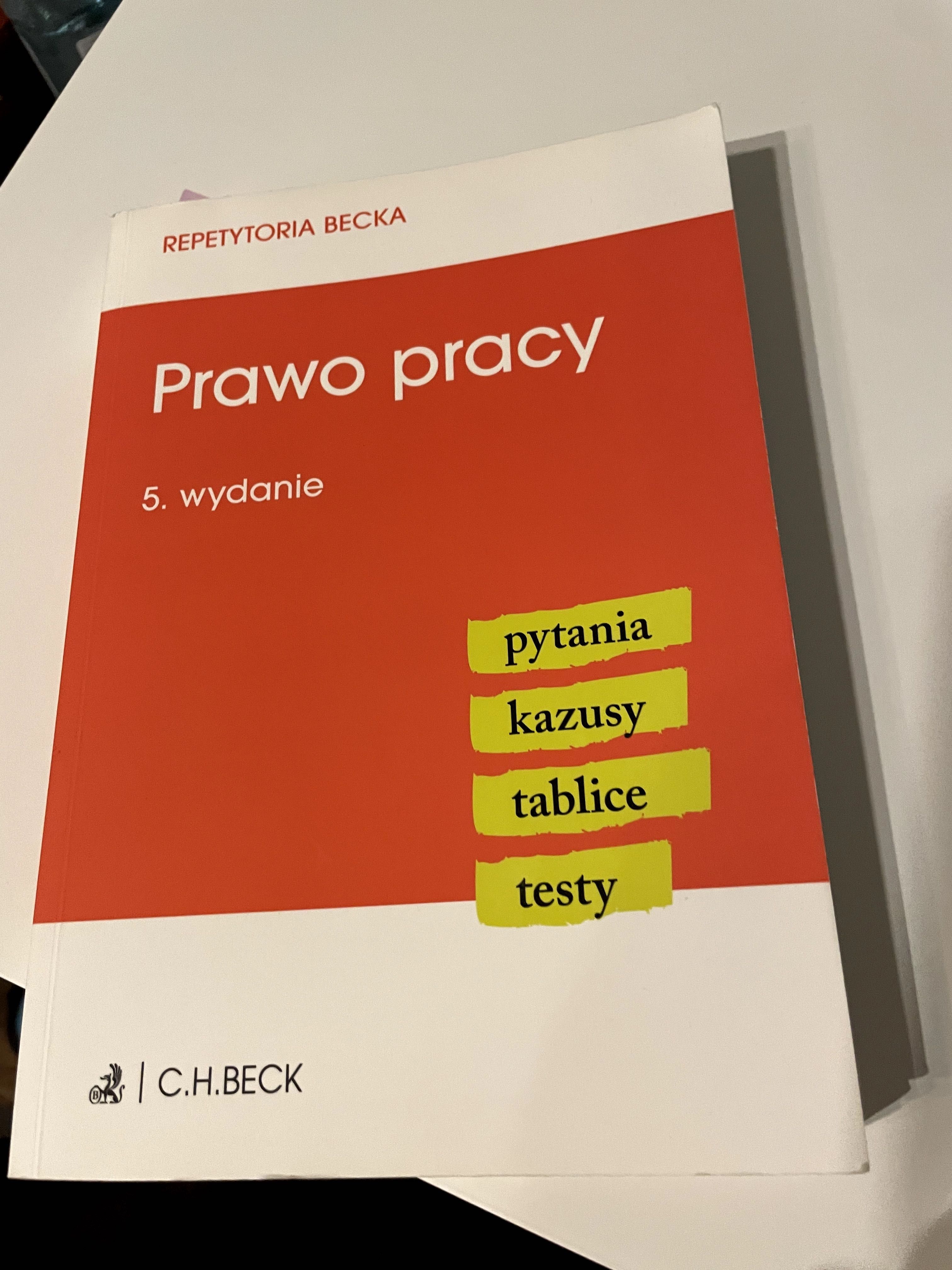 prawo pracy podręcznik