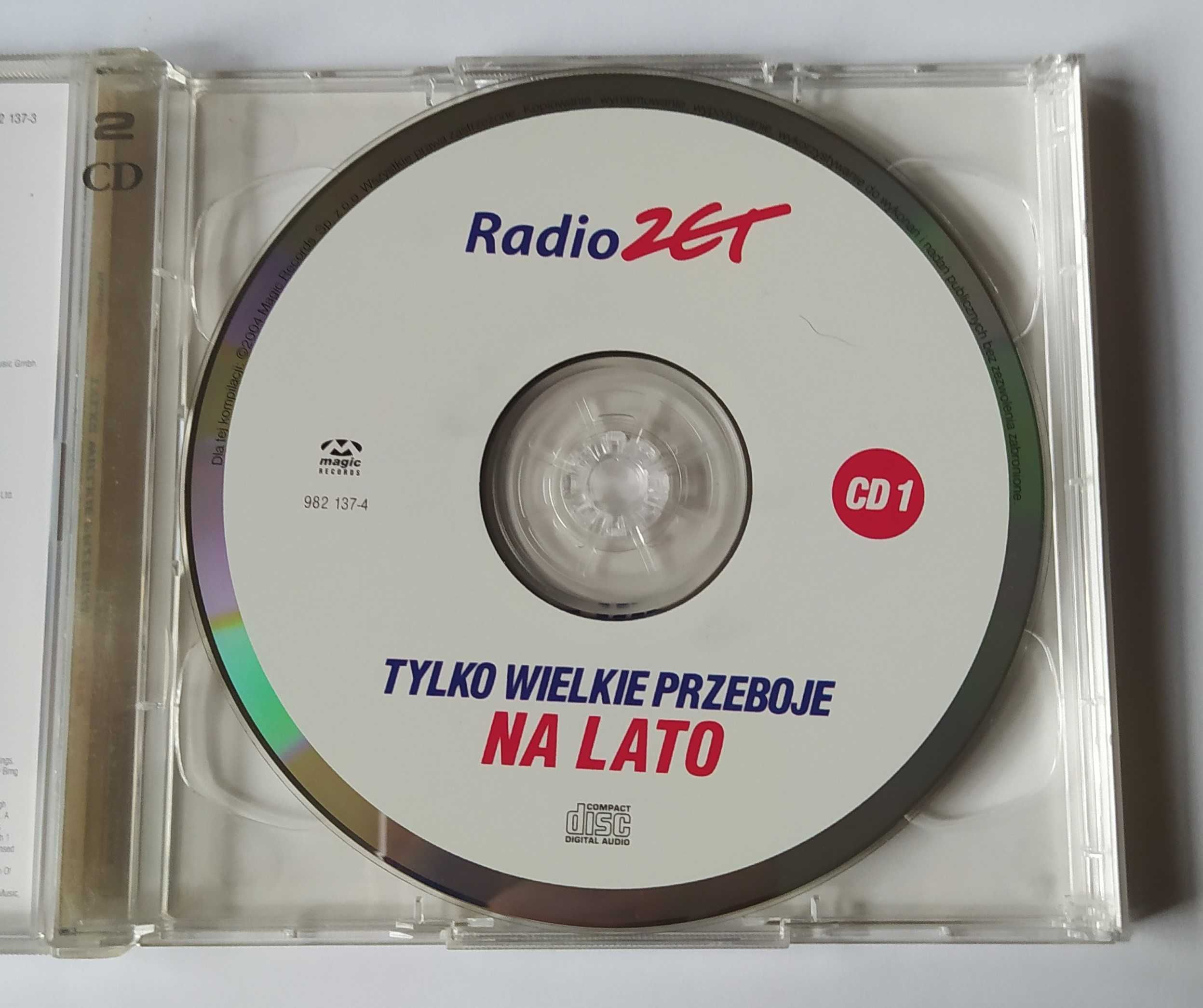 Radio ZET Tylko Wielkie Przeboje Na Lato 2 CD