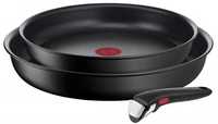 Набір сковорід зі знімною ручкою Tefal L7639142 Ingenio Unlimited 3 пр