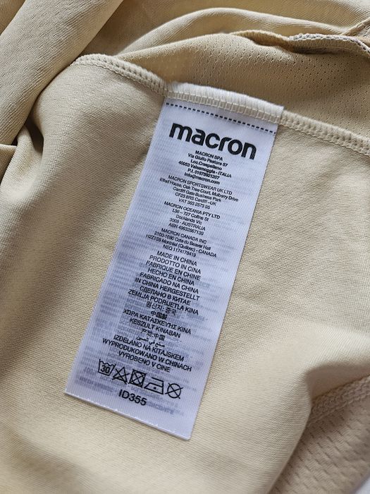 Koszulka Lech Poznań XL macron ISHAK 9 złota 4 komplet prezent święta