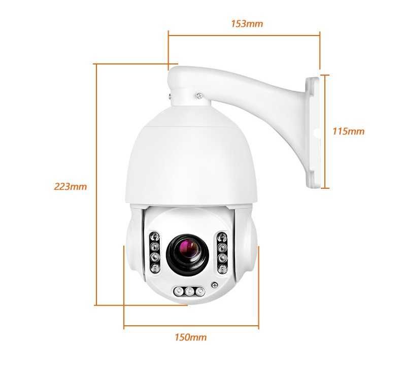 Kamera Obrotowa Zewnętrzna IP Wifi 30X Zoom Sony 5MPX