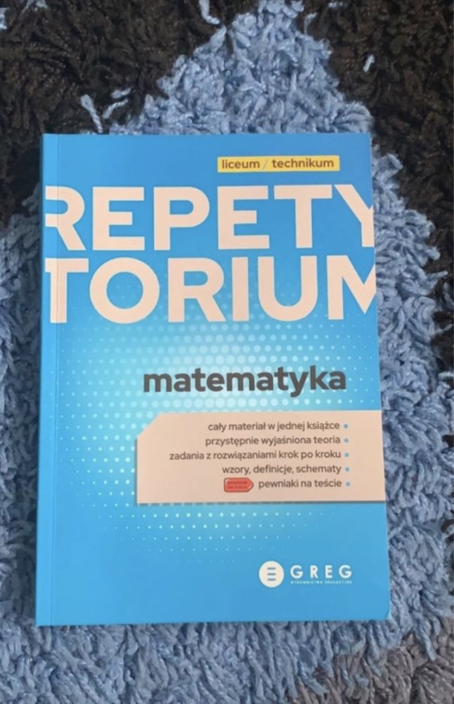 Repetytorium matematyka 2023 greg matura