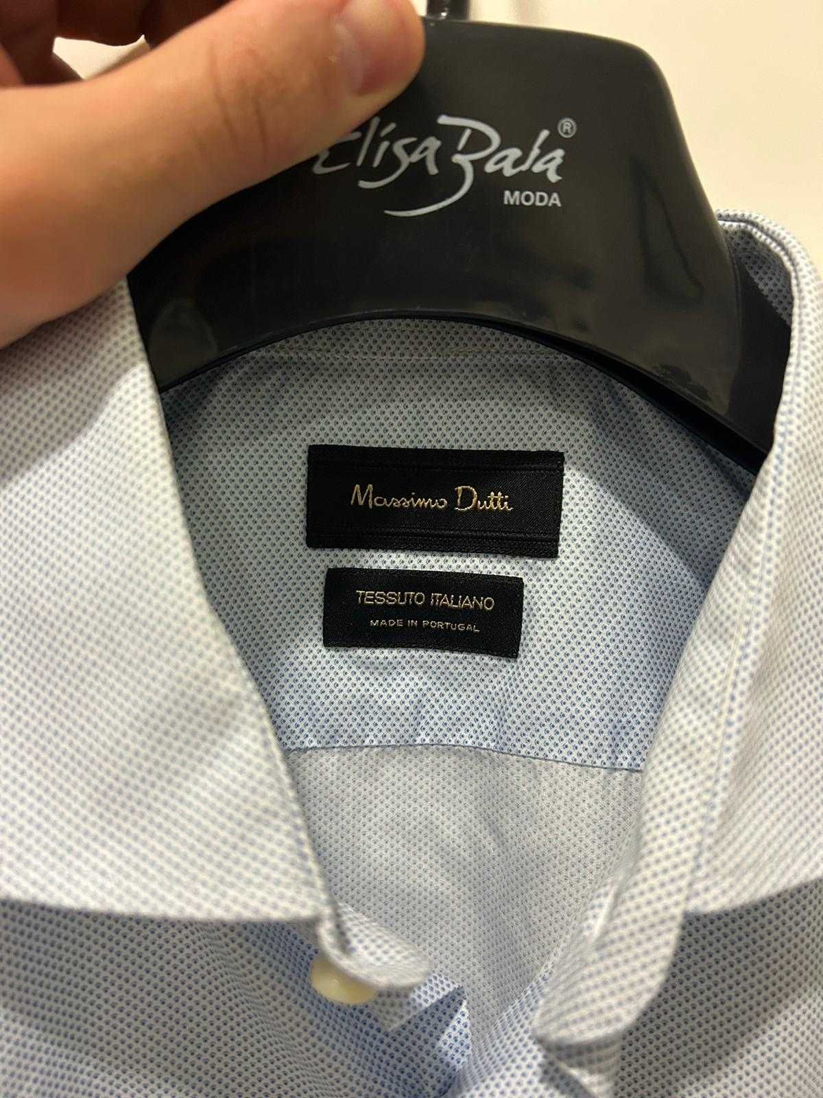 Camisa MASSIMO DUTTI Azul Clara