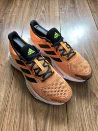 Бігові кросівки adidas Solarglide 5 orange black running boost/адідас