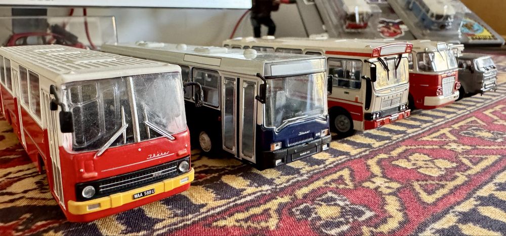 Kultowe Autobusy PRL-u 1:72 kolekcja!