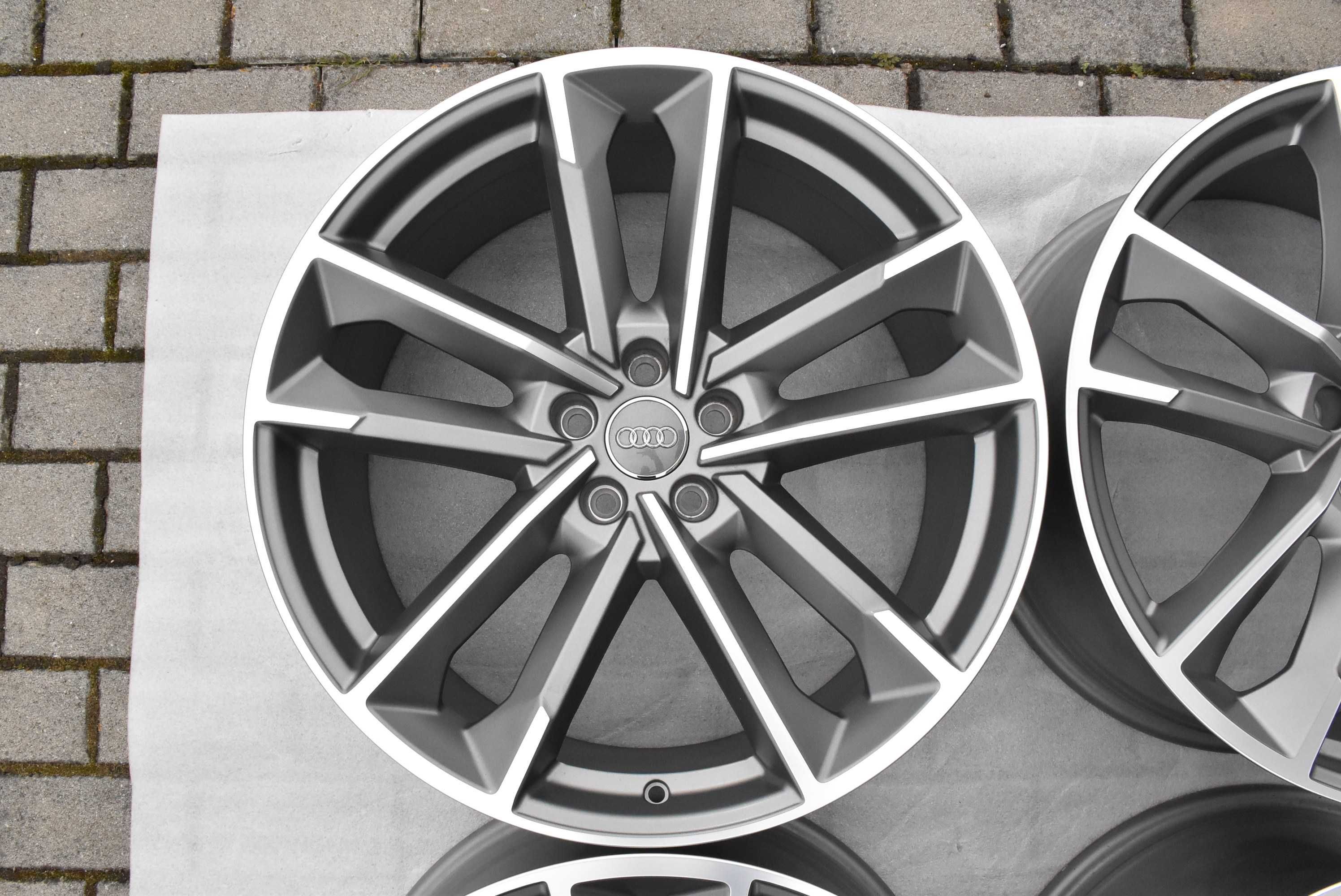 Oryginalne Felgi 21" Audi A6 A7 A8 Q5 Q7 Q8 Rs6 Rs7 Nowe Bicolor