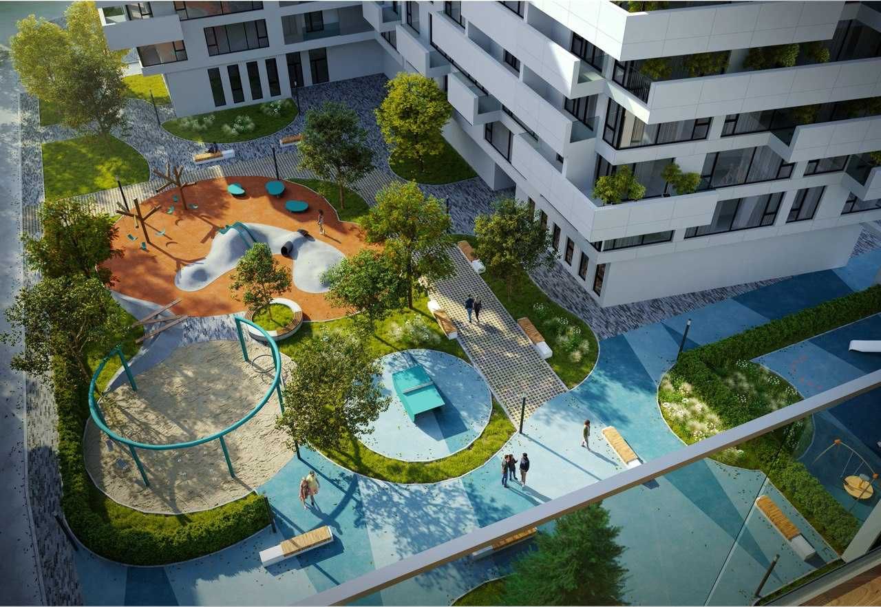 2 кім квартира 82 м2 у новобудові на Раковського за 1125$/м2. м.Львів