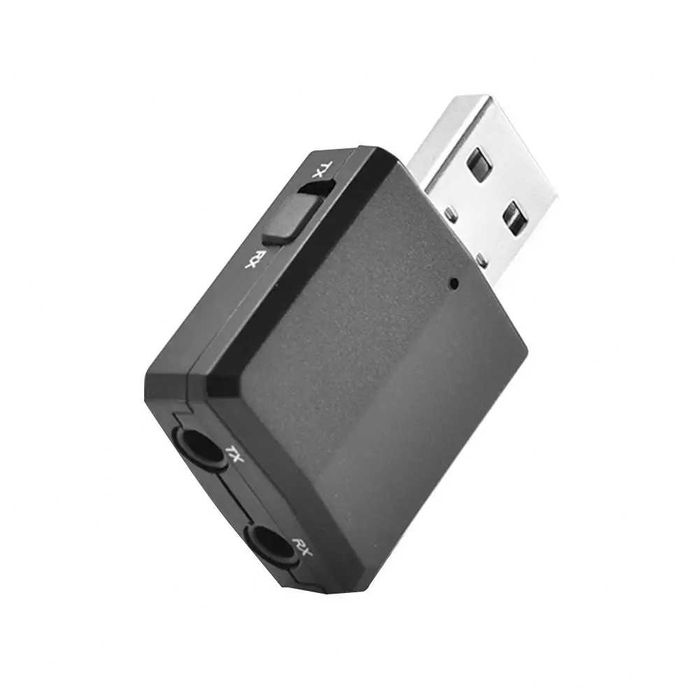 Mini Transmissor / Receptor Bluetooth 5.0 (4 em 1)