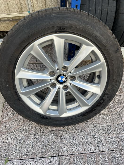 Jantes 17 BMW com pneus novos