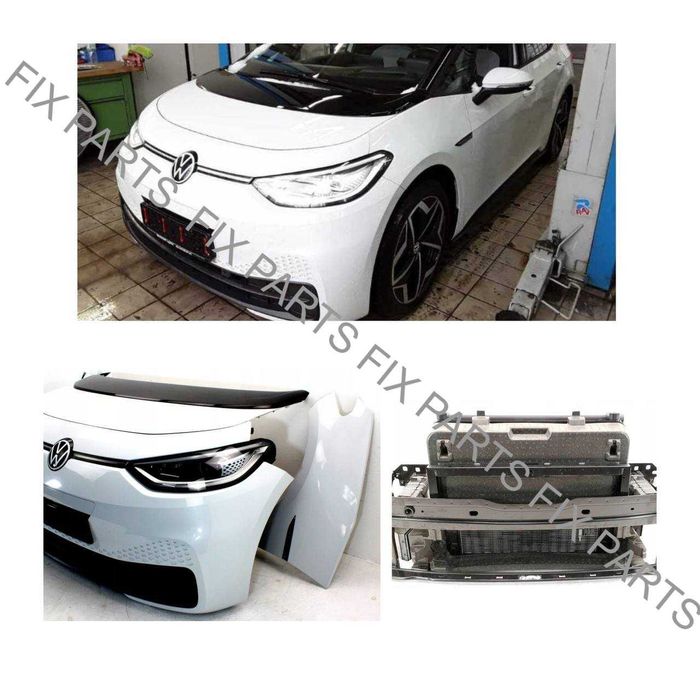 Капот VW ID.3 оригинал + фары, бампер, двери, крылья