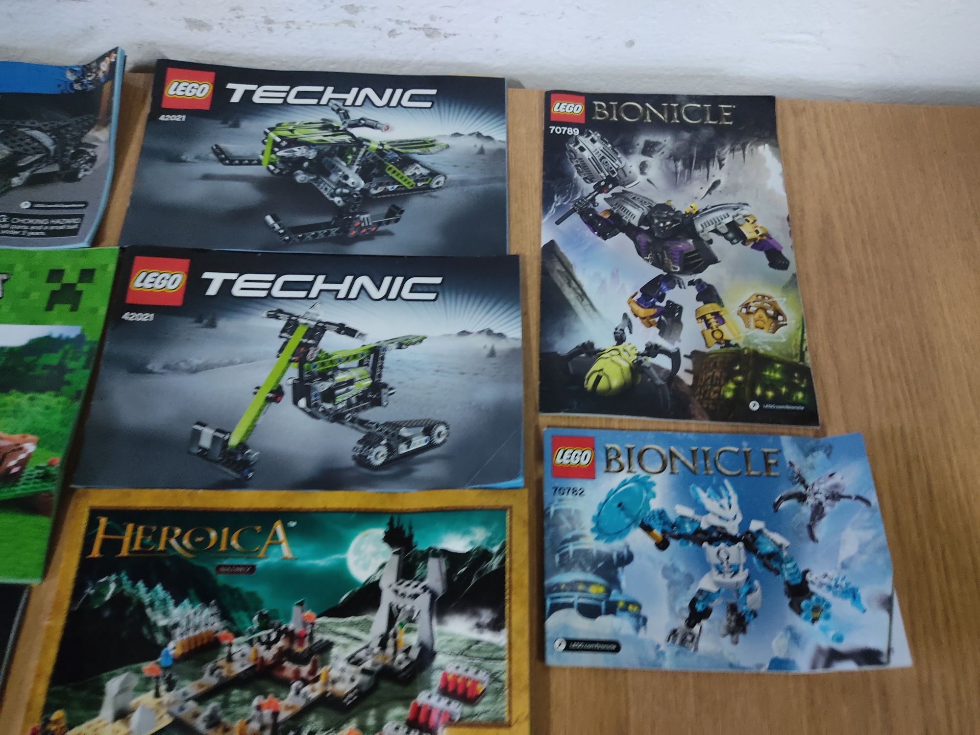 Instrukcje Lego technic i inne