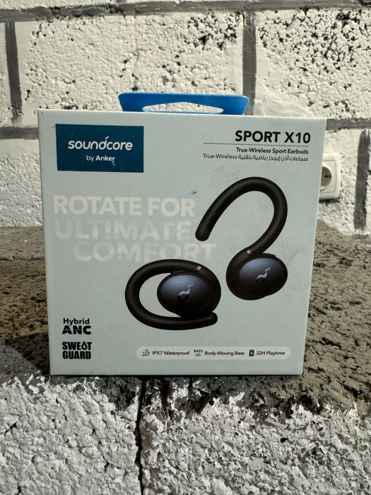 Навушники TWS Anker SoundCore Sport X10