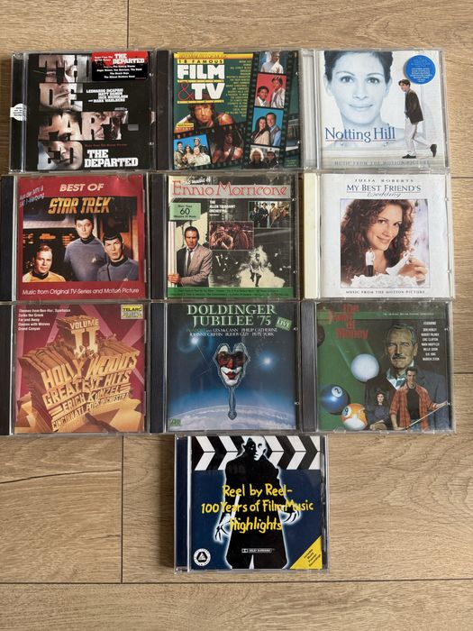 Muzyka filmowa 10 płyt CD zestaw