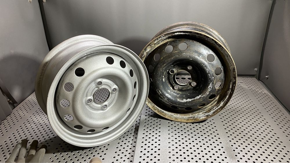 Пескоструйная очистка дисков (Пескоструй, Пискоструй)