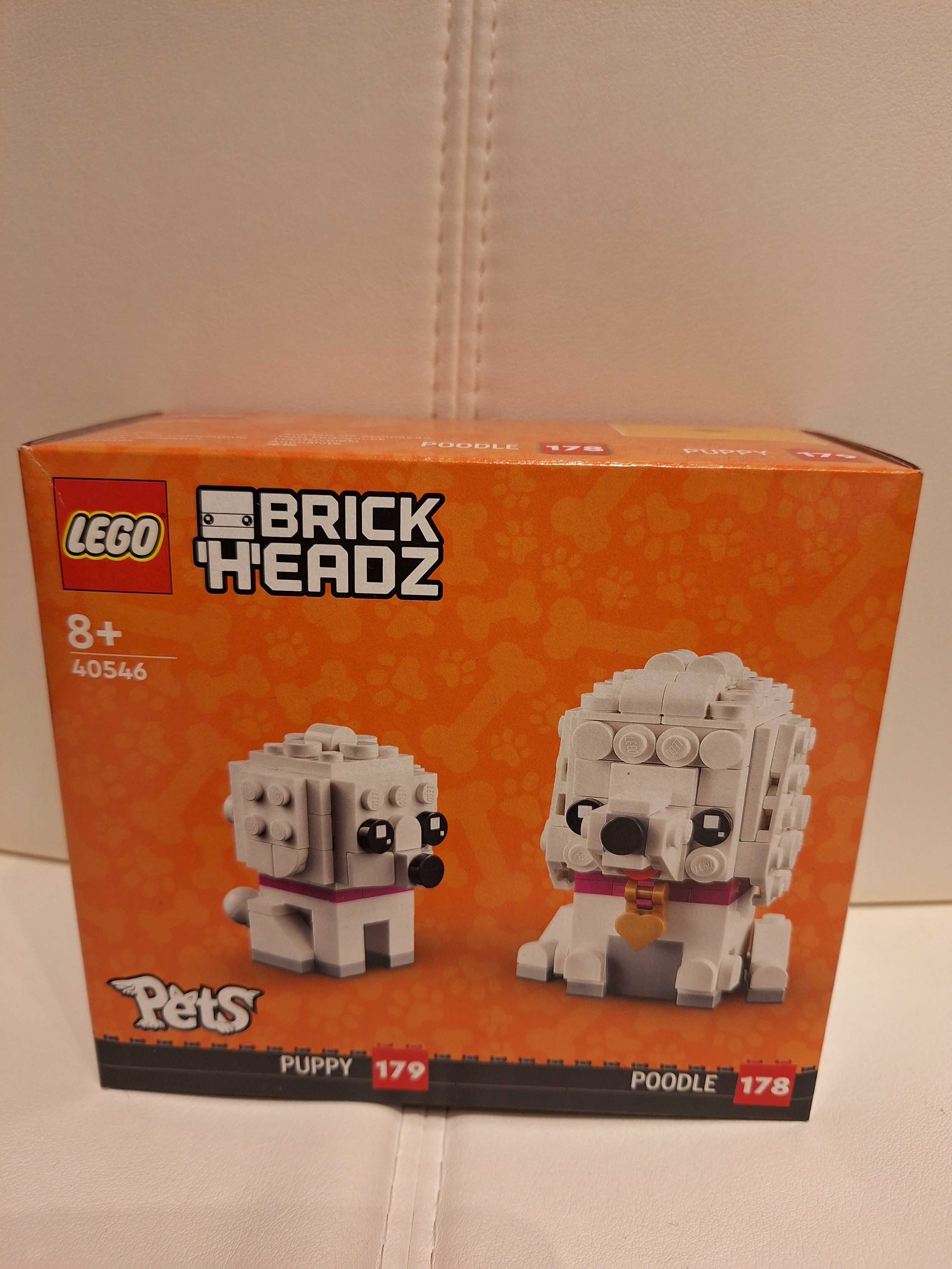 Lego pets brickheadz 40546 Psy pudle