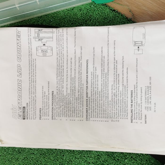 Pista de carros brincar