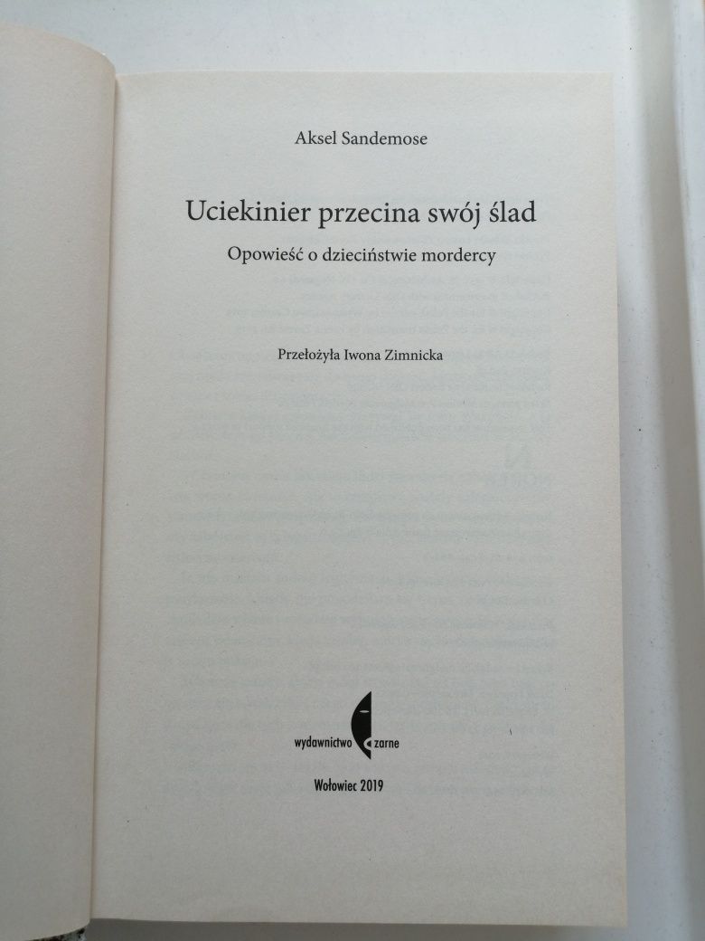 Uciekinier przecina swój ślad - Aksel Sandemose