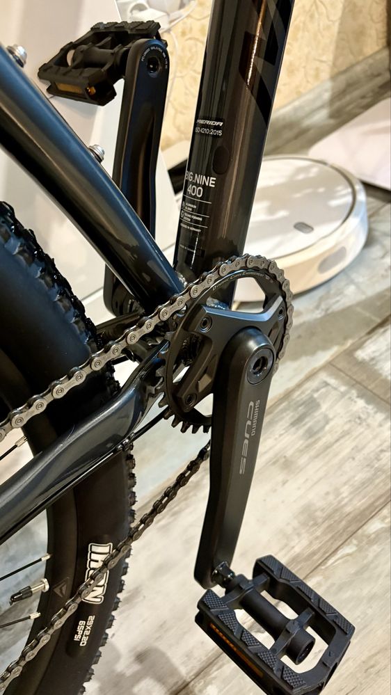 Велосипед Merida BIG.NINE 400 dark silver L