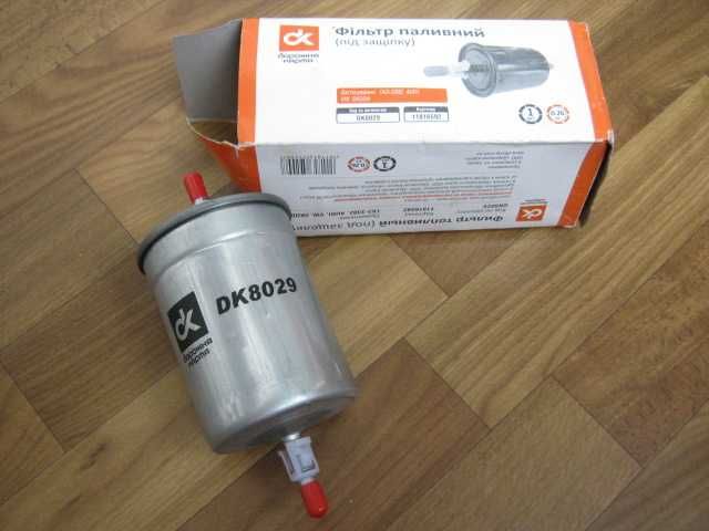 DK8029 фильтр топливный AUDI, VW, SKODA, ГАЗ, УАЗ (под защелку)