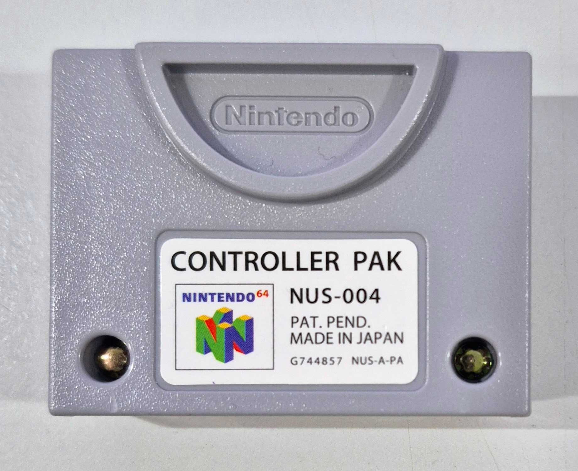 Controller Pak/ N64 (NUS-004)