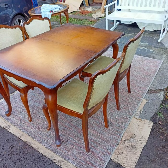 Antyczne Stare Drewniane Stylowe Meble