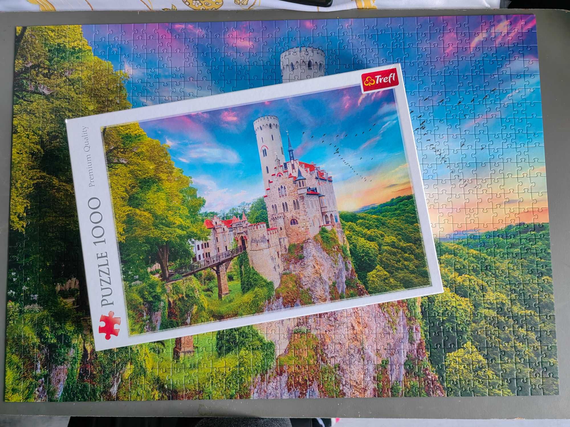 Puzzle 1000 szt. Zamek Liechtenstein