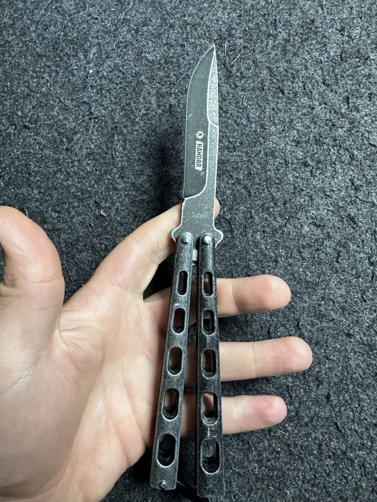 Nowy nóż motylek balisong kandar