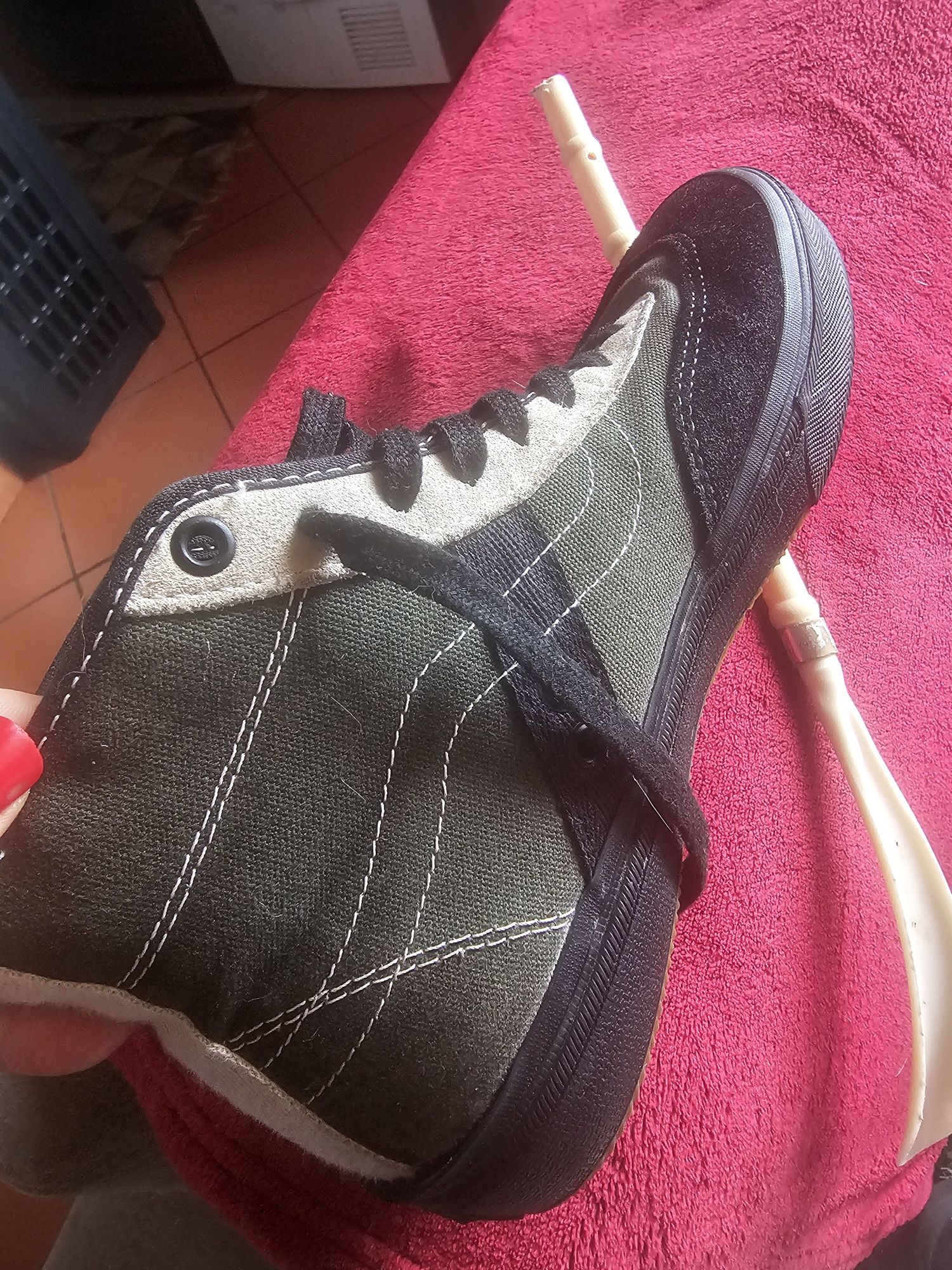 Sapatilhas  vans tamanho  39 verde