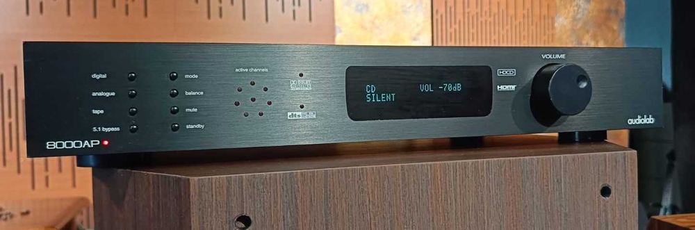 Audiolab 8000AP DAC\цап + підсилювач попередній