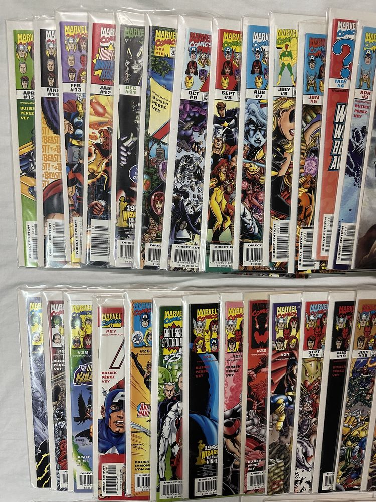 The Avengers Heroes Return 1998 #1-37 + Annual Extras