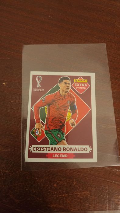 Carta cristiano ronaldo world cup 2022