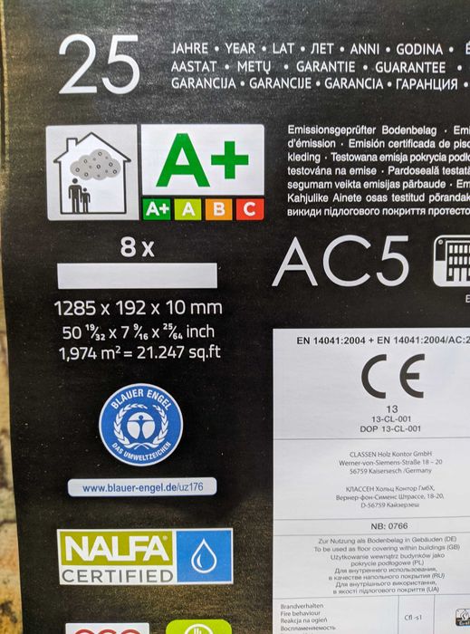 Ламінат Classen Symphony WR 33 КЛАС 10 ММ (65133)