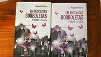 Em busca das Borboletas - Margarida Pizarro -2 livros  portes grátis