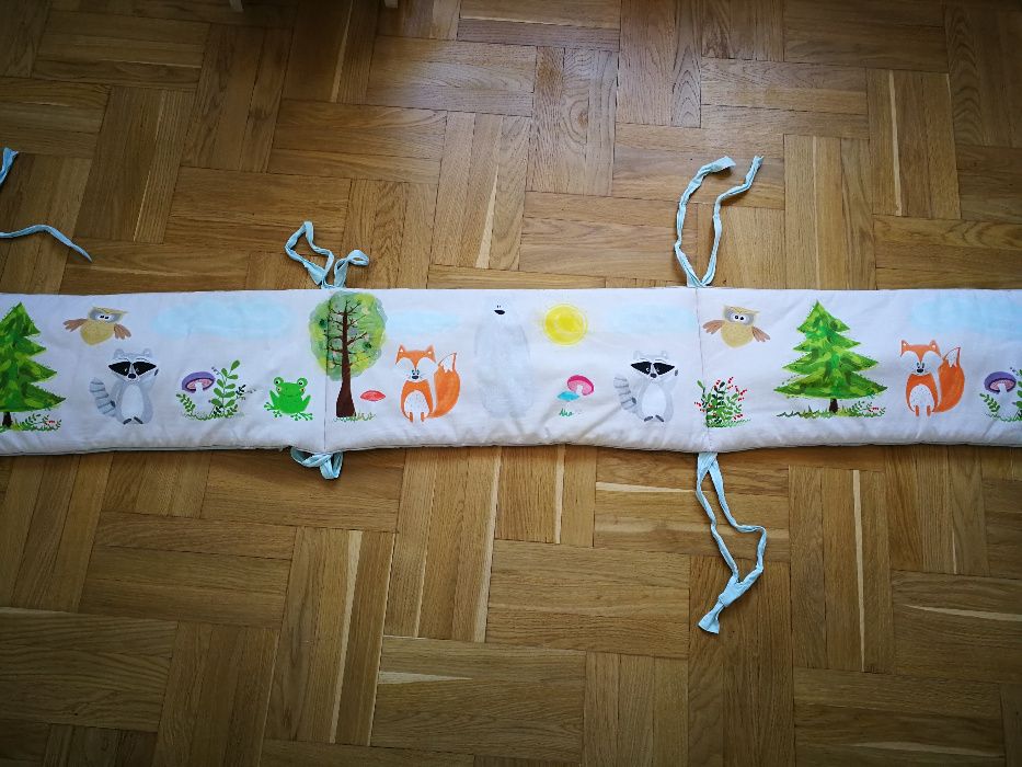 Ochraniacz do łóżeczka, Przyjaciele z lasu - Lamps & Com.