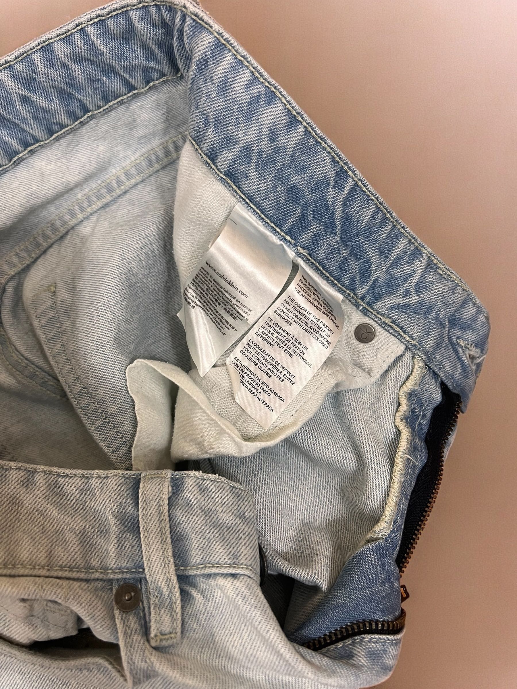 Calvin Klein Jeans roz. W31 L34 męskie dżinsy slim fit