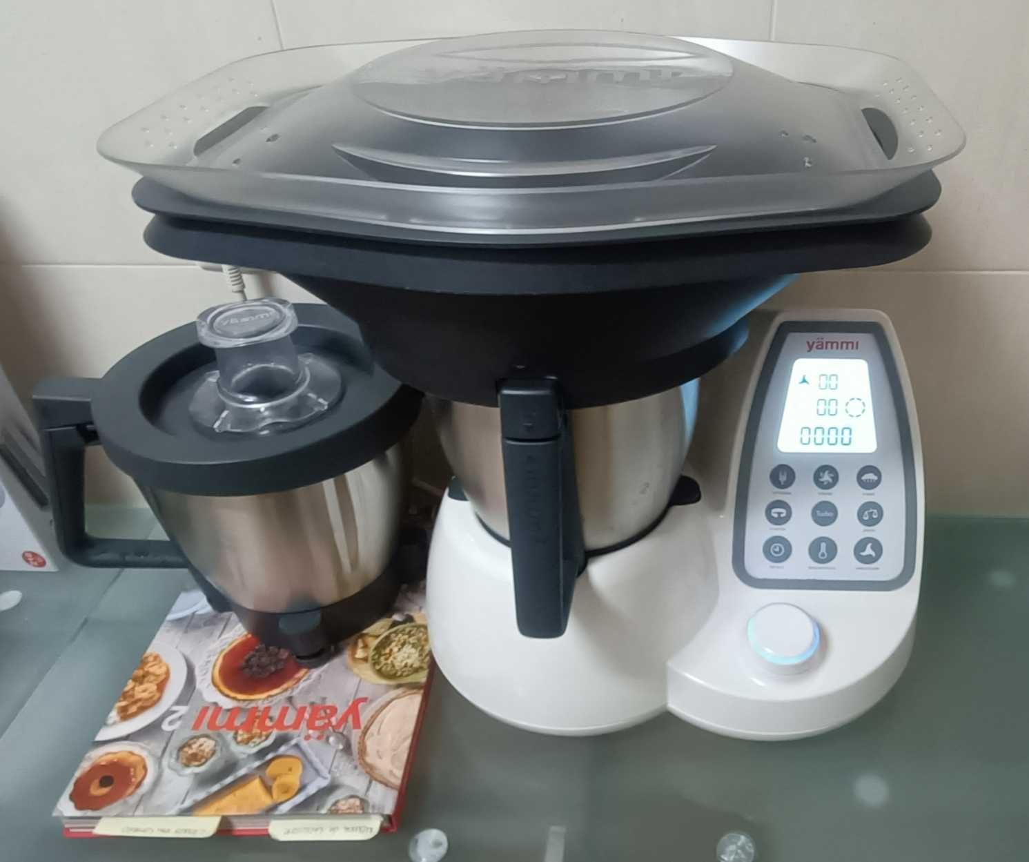 Robot de Cozinha Yammi 2 completa e com copo extra