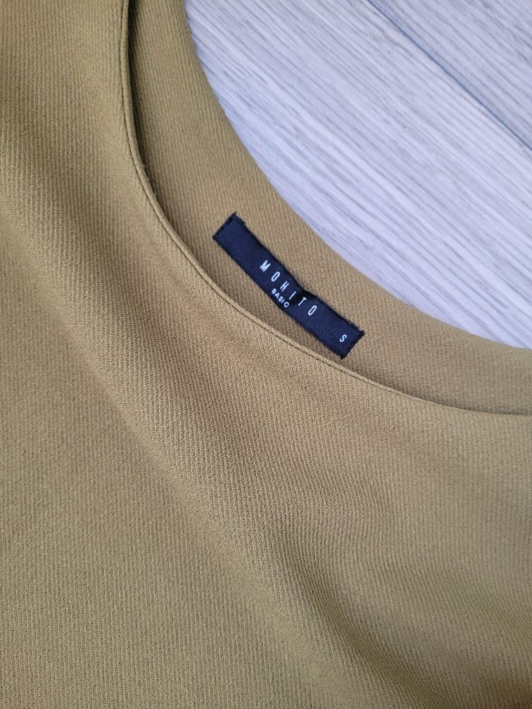 Sukienka khaki Mohito 36